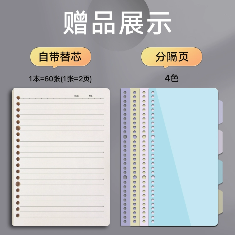 CJP 长江B5活页本横线方格网格笔记本 3.9元包邮（需领券） 买手党-买手聚集的地方