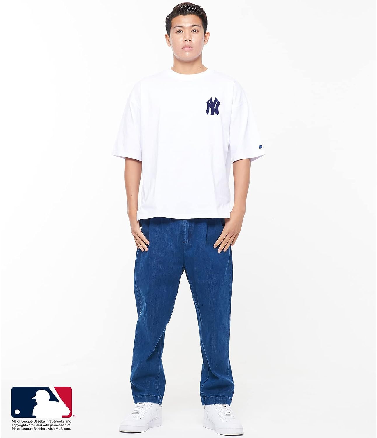 New Era 纽亦华 MLB系列 男士纯棉短袖T恤  mb14720