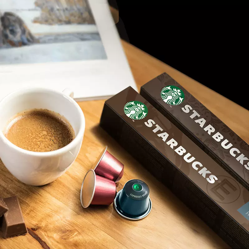 Starbucks 星巴克 Nespresso 浓郁胶囊咖啡 10粒*4盒 99元包邮（需领券） 买手党-买手聚集的地方