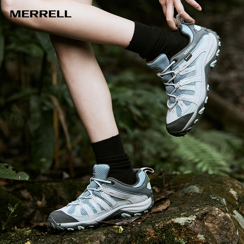PLUS会员，Merrell 迈乐 ALVERSTONE 2 GTX  男女款低帮户外防水徒步鞋 J036899