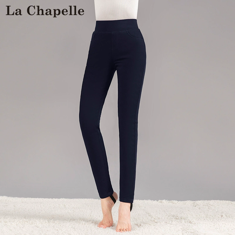 La Chapelle 拉夏贝尔 2023冬季新款加绒加厚修身羽绒裤 2色 79元包邮 买手党-买手聚集的地方
