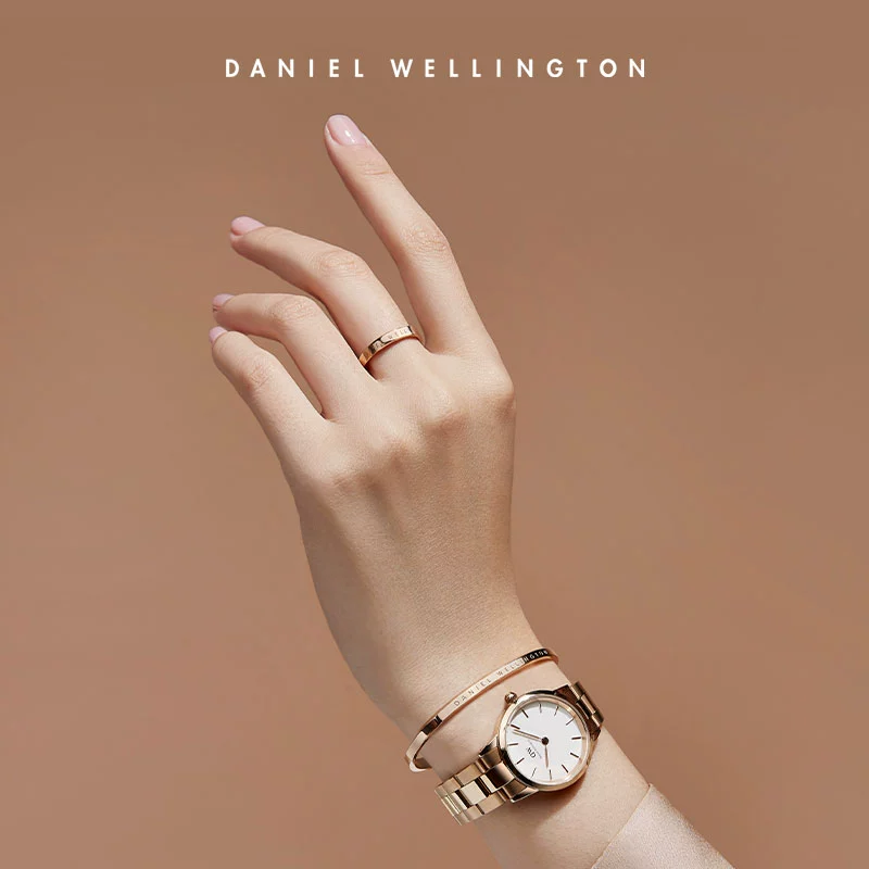 Daniel Wellington 丹尼尔·惠灵顿 Classic Ring RG 男女玫瑰金对戒戒指