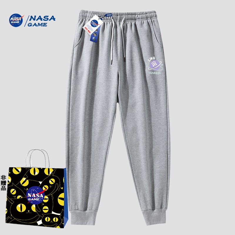 NASA GAME 2023秋季新款男女运动休闲裤小脚裤 多色 49.9元包邮，加绒款59.9元 买手党-买手聚集的地方
