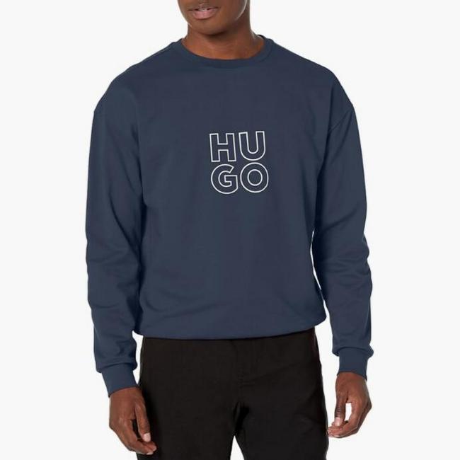 HUGO Hugo Boss 雨果·博斯 男士纯棉套头运动卫衣 345.2元起 买手党-买手聚集的地方
