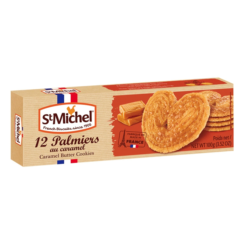 StMichel  圣米希尔 法国进口 焦糖黄油蝴蝶酥  100g 14.8元包邮包税 买手党-买手聚集的地方