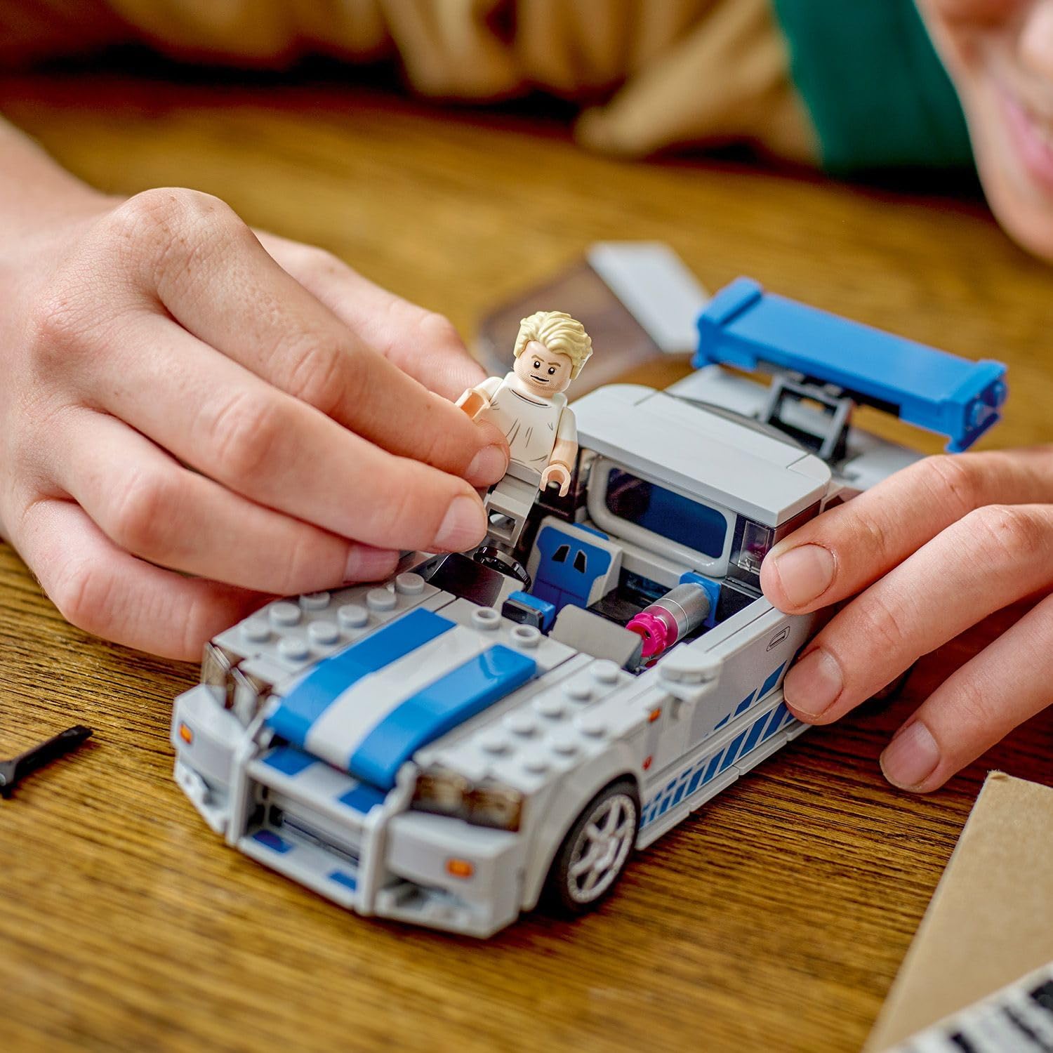 LEGO 乐高 赛车系列 日产Skyline GT-R (R34)  拼装赛车模型玩具 76917 115.4元（天猫旗舰店249元） 买手党-买手聚集的地方