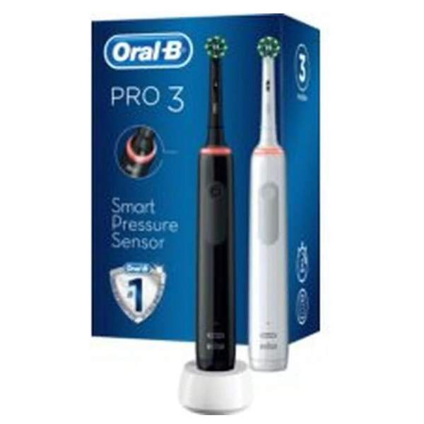 Oral-B 欧乐B Pro 3 3900 电动牙刷2支装 带3刷头 新低424.56元 买手党-买手聚集的地方