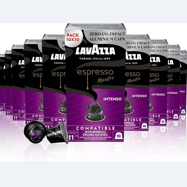 Lavazza 乐维萨 Maestro系列 全新铝壳浓缩胶囊咖啡 100粒 新低217.94元（2.37元/粒） 买手党-买手聚集的地方