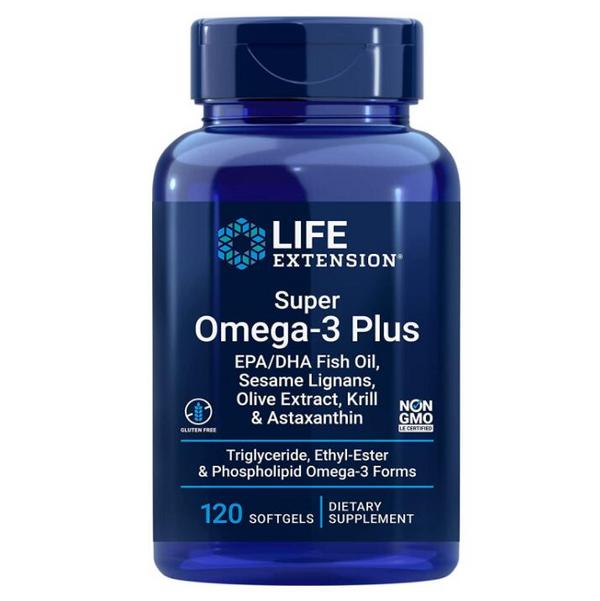 Life Extension 沿寿 Omega-3超级鱼油+南极磷虾油软胶囊120粒 196.54元（天猫折后408元） 买手党-买手聚集的地方