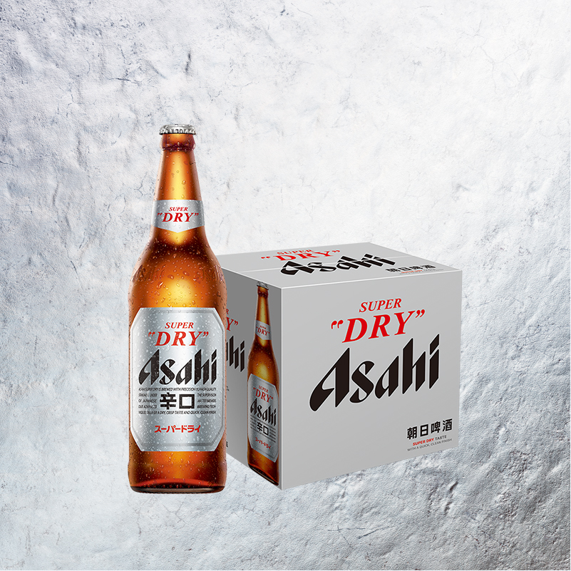 Asahi 朝日 超爽啤酒玻璃瓶装 630ml*12瓶装 79元包邮 买手党-买手聚集的地方
