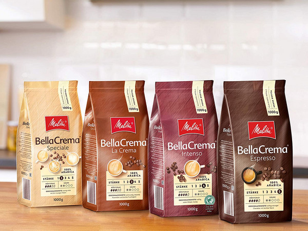 Melitta 美乐家 Bella Crema 拉克玛中烘 100%阿拉比卡咖啡豆 加量1.1kg 145.67元 买手党-买手聚集的地方
