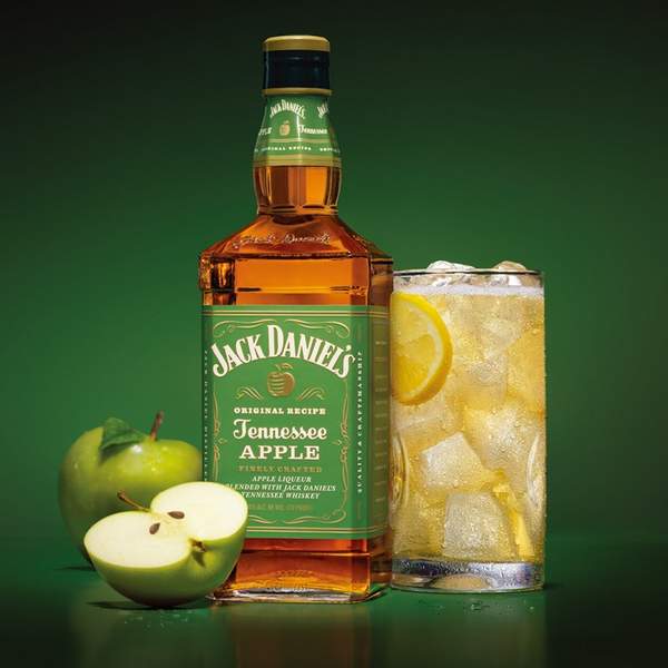 Jack Daniels 杰克丹尼 苹果味美国田纳西州威士忌力娇酒 700ml 126元包邮（蜂蜜味同价） 买手党-买手聚集的地方