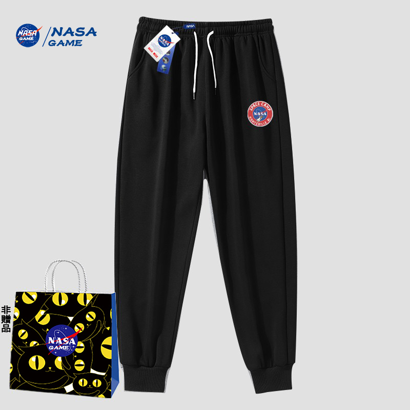 NASA GAME 男女春秋运动休闲裤小脚裤*2条 多花色 新低39.8元包邮（19.9元/条） 买手党-买手聚集的地方