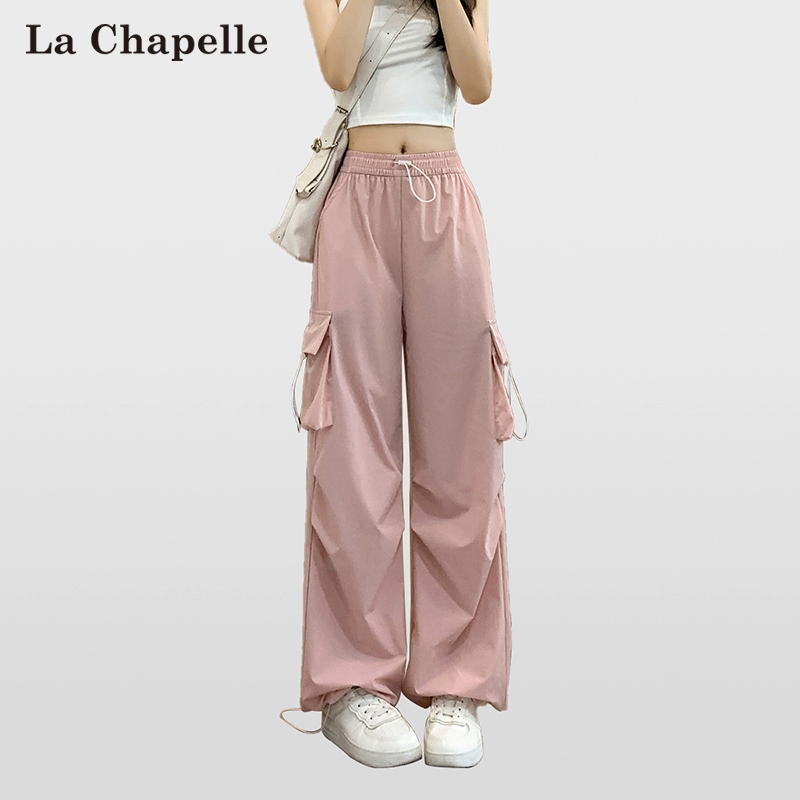 La Chapelle 拉夏贝尔 2024春季新款女式伞兵裤工装裤 4色 79元包邮 买手党-买手聚集的地方