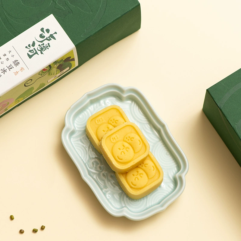 新中式糕点品牌，泸溪河 传统中式绿豆冰糕 180g*2件 25.8元包邮 买手党-买手聚集的地方