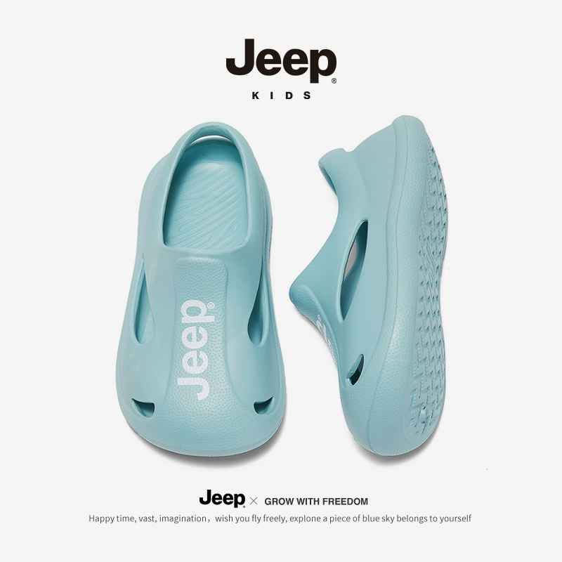 Jeep 吉普 女童包头洞洞鞋凉鞋 多色 69.9元包邮 买手党-买手聚集的地方