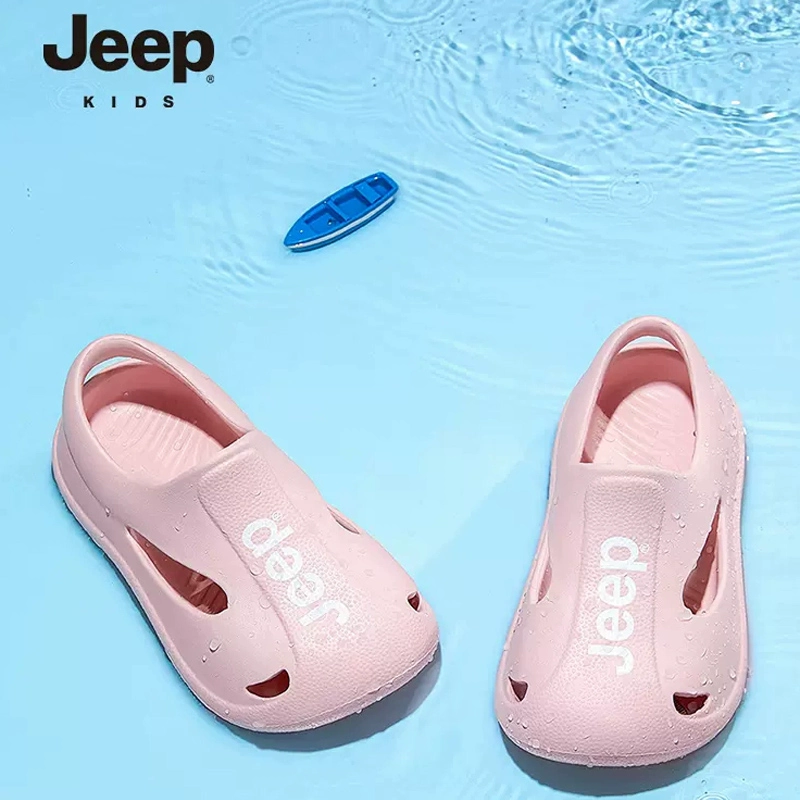 Jeep 吉普 女童包头洞洞鞋凉鞋 多色 69.9元包邮 买手党-买手聚集的地方