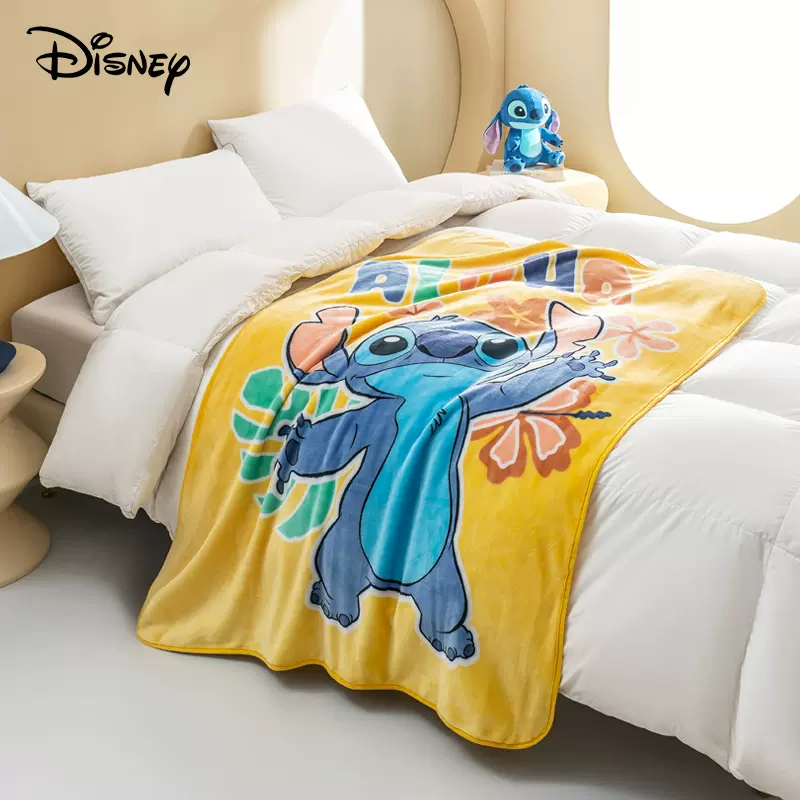 A类品质，Disney 迪士尼 儿童春夏法兰绒午睡毯100*140cm 2色 29.9元包邮 买手党-买手聚集的地方