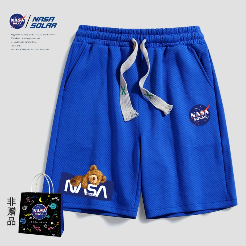 任选2件，NASA SOLAR 联名 2024年夏季小熊运动短裤 多色 69.8元包邮（34.9元/件） 买手党-买手聚集的地方