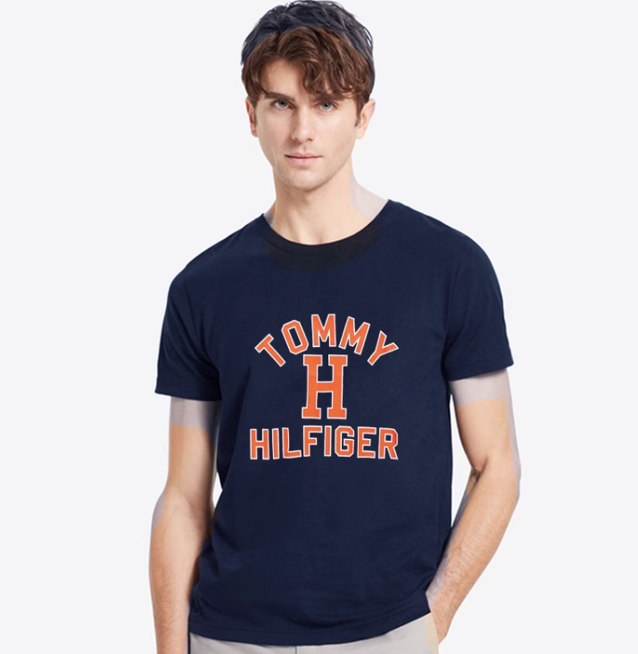 TOMMY HILFIGER 汤米·希尔费格 男士纯棉绣标短袖T恤 多色 新低99元起包邮 买手党-买手聚集的地方
