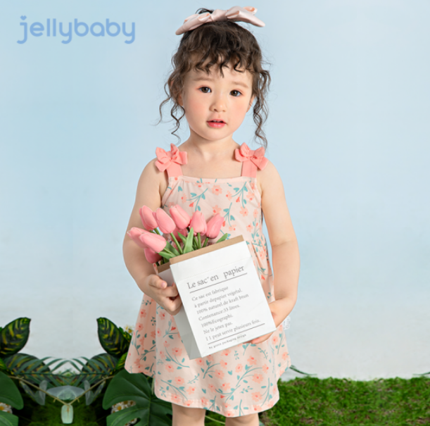 Jellybaby 杰里贝比 女童背心吊带连衣裙（80~130码） 45.9元包邮（需领券） 买手党-买手聚集的地方