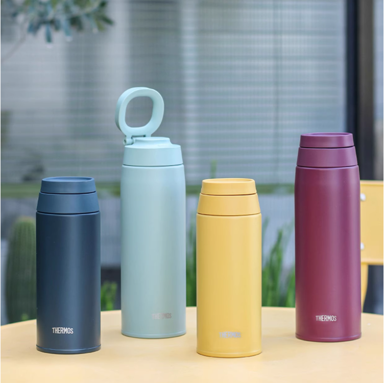 thermos 膳魔师 运动便携不锈钢双效保温杯 500ml joo-500